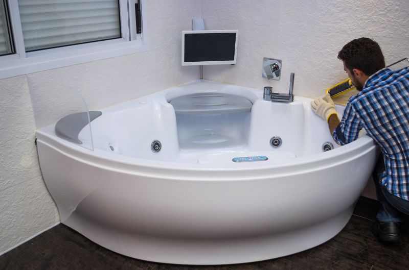 Oval Acrylic Bathtub